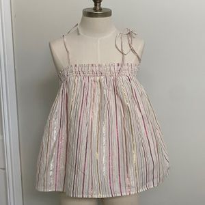 New with tag Loft metallic top